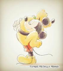 Pick your favorite film : Pin By Ana On Thais Costa So Mickey E Minnie Pluto Disney Disney Drawings Mickey Mouse Art