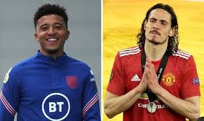 Manchester united are closing in on a £73m deal to sign jadon sancho from borussia dortmund; Man Utd Transfer News Edinson Cavani Played Key Role In Jadon Sancho Deal Football Sport Express Co Uk