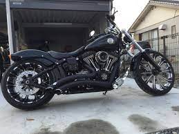 Harley Davidson 2014 Fxsb Breakout Light Custom Vegas California In June Motos Antigas Motos Motoca