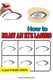 Oct 24, 2020 · step by step written out directions (step 01) draw some curved lines for lashes. Eyelashes Drawing How To Draw Eyelashes Step By Step