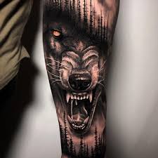 Skin Giants Be A Giant On Instagram Wolf Forest Artist Maddog Tattoos In 2020 Wolf Tattoo Meaning Wolf Tattoo Sleeve Wolf Tattoo Forearm