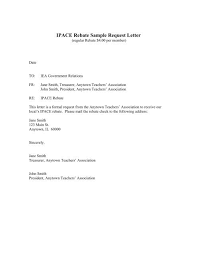 Letters to the president should be submitted on standard 8.5 x 11 paper. Ipace Rebate Sample Letter