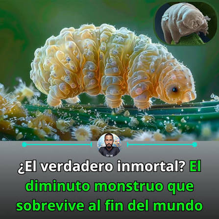  SORPRENDENTE. El #Tardígrado, también conocido como 'oso ...