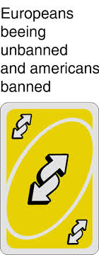 From italian and spanish for 'one'; Uno Reverse Card For All The Americans Dankmemes