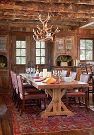 Our eclectic scandinavian inspired cabin dining room. Rustic Design Ideas Rustic Cabin Rustic Dining Room Rustic House