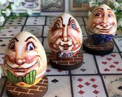 Pick N Mix Humpties. Mini wee curio Humpty. Hand painted miniature Easter  Humpty Dumpty portrait