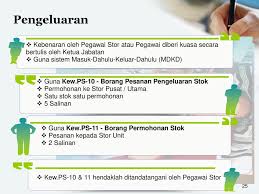 Pegawai kami akan hubungi anda untuk bincangkan tentang permohonan tersebut. Tatacara Pengurusan Stor Kerajaan Ppt Download