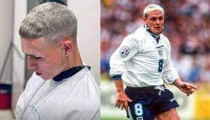 Artist olly murs put on a drape and. Phil Foden Hairstyle Takes England Fans Back To Euro 96 Paul Gascoigne Vibes