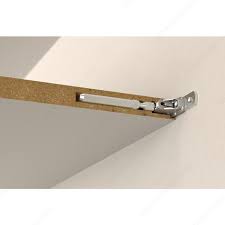 I use drywall anchors to make the shelf much less likely to pull out of the wall, increasin. Triade Concealed Mounting Bracket For Wall Shelf Richelieu Hardware