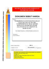 Maybe you would like to learn more about one of these? Fail Tender Sistem Tender Dokumen Dan Sebutharga Selangor