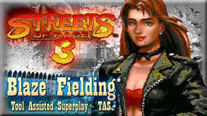 TAS】STREET OF RAGE 3 (BARE KNUCKLE III) - BLAZE FIELDING - YouTube