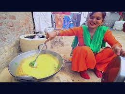 Village Food In India Super Spicy Curry In Rural Punjab India Eating North Indian Food Indian Food Recipes North Indian Indian Street Food