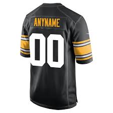 Pittsburgh Steelers Nike Replica Alternate Custom Jersey Collection by alternate jersey prices.