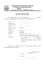 Demikianlah surat keterangan domisili perusahaan ini, dibuat dengan sebenarnya agar dapat dipergunakan sebagai persyaratan membuka rekening bank dan membuat npwp perusahaan. Format Surat Keterangan Domisili Tempat Tinggal Antapedia Com