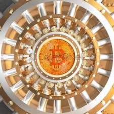 Is the price moving up or down? Bitcoin Vault Door Stock Photo Crushpixel