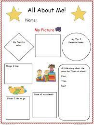 all about me common core graphic organizer k 5 computer lab play therapy activities classroom crafts graphic organizers