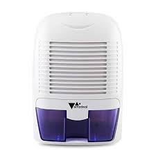 Amzdeal Dehumidifier For 323 Sq Ft Home Basement Bedroom Small Dehumidifier With 50 Oz Water Tank Auto Off To Remove Dehumidifiers Mini Dehumidifier Water Tank