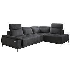 Ecksofa mit sessel, komplett echt leder, farbe dunkelgrün, komplette rückseite mit echt leder verkleidet, sodass frei stehen möglich ist. Ecksofa Calvaro L Mit Relaxfunktion Elektrisch Ledersofa Friderik Eu