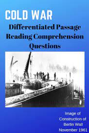 April 16 1947 Bernard Baruch Warned Let Us Not Be Deceived We Are Today In The Reading Comprehension Differentiated Reading Reading Comprehension Passages