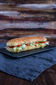 100% wild caught tuna blended with creamy mayo then. Baguettes A La Subway