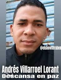 Los restos del joven Andrés Villarroel Lorant, serán trasladados hasta la  ciudad de Güiria, municipio Valdez, dónde será sepultado, igualmente  notificamos que su cuerpo, será velado en la urbanización Libertador, de La