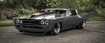 Wearing medium copper paint laid down two years ago, this rag top mopar magic machine is ripe for the pickin. Modernized Plymouth Gtx Flexes Supercharged Muscle In Sharp Rendering Autoevolution