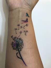 Dandelion Puff Tattoo On Wrist Dandelion Tattoo Design Dandelion Tattoo Wrist Tattoos For Women