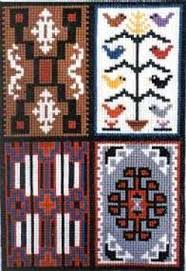 Custom sets of floss labels are available for each chart. Counted Cross Stitch