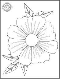 All the flowers coloring pages here is printable. 14 Original Pretty Flower Coloring Pages To Print Kids Activities Blog