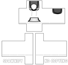Roblox Hoodie Template By Spawnify Hoodie Template Roblox Create Shirts