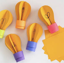 Paper Display Lightbulbs Spotlight Bulletin Board Paper Light Classroom Bulletin Boards