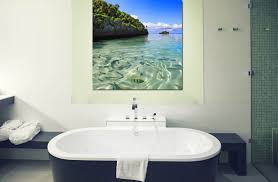 The key is to make sure that you don't overwhelm your walls with too many items. Bathroom Wall Art Ideas Franklin Arts