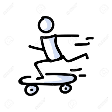 Pack your skateboard and join the ultimate stickman skate battle multiplayer pvp experience. Hand Drawn Stick Figure Rider On Skateboard Concept Of Stunt Royalty Free Cliparts Vectors And Stock Illustration Image 140176609