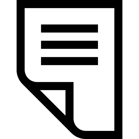 White paper - Free interface icons