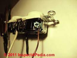 If you thought you couldn't ground. Electrical Outlet Ground Wire Connections How To Connect The Grounding Conductor At An Electrical Plug Outlet Or Wall Receptacle Plug
