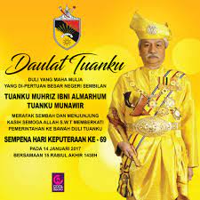 The ruler of negeri sembilan is selected by a council of ruling chiefs in the state, or the undangs. Facebook