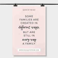 Combined Family Blended Family Quotes Custom Printed Poster Wall Decor