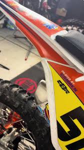 Supermini is pretty much ready to race#fyp #ktm105 #supermini #dirtbik...