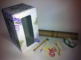 French horn from recycled materials. Strike Up The Band Creating Homemade Instruments