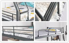 It's 3 beds stacked on top of one another. Multifunctional Best Quality Colorful Metal Frame Bunk Beds China Childre Bed Modern Furniture Made In China Com
