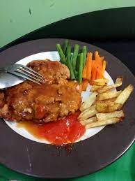 Resep Crispy Chicken Steak W Brown Sauce Oleh Emeralda Nugroho Recipe Saus Bistik Makanan Makanan Dan Minuman
