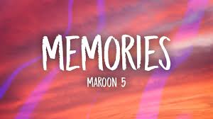 What does the color maroon look like? Maroon 5 Memories Lyrics Youtube