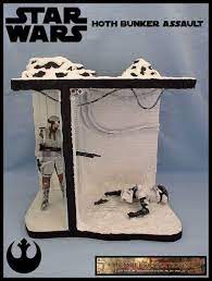 Check out warmasterkyst199's collection star wars hoth diorama: Hoth Bunker Assault Star Wars Custom Diorama Playset Star Wars Hoth Star Wars Toys Star Wars Collection