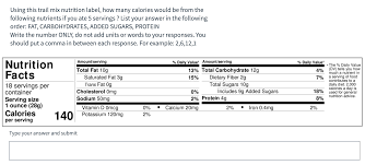 Caloric ratio pyramid™ this graphic shows you what percentage of the calories in a food come from caloric ratio pyramid for snacks, trail mix, regular. Using This Trail Mix Nutrition Label How Many Chegg Com