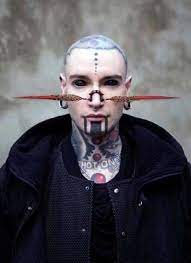 The motivation for body modifications in some instances Freaks Who Chose Not To Fit Into Society Body Mods Body Modifications Face Tattoos