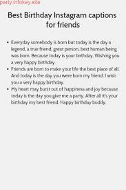 Birthday Quotes For Instagram Post Best Birthday Instagram Captions For Friends Kutipan