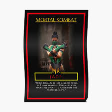 Alternative designs/skins of the mk characters, george vostrikov. Jade Mortal Kombat Mk9 Characters Poster Postcards And More Art Print By Hdpic Steem Redbubble