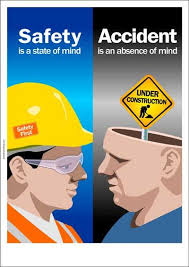 Safety Slogan Safety Is A State Of Mind Accident Is An Absence Of Mind Safety Slogans Safety Posters Health And Safety Poster
