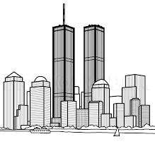 Color online this twin towers coloring page and send it to your friends. How To Draw The Twin Towers Twin Towers Step By Step Drawing Guide By Michaely Dragoart Com