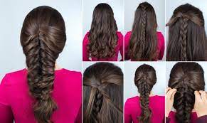 7 Daily Routine Hairstyle For Curly Hair Curly Hair Styles Easy Hair Styles Easy Hairstyles